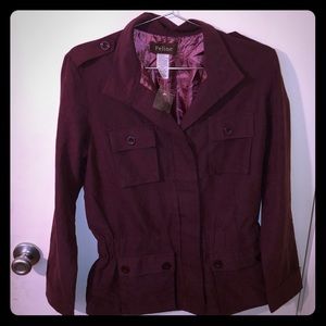 Button down wine jacket